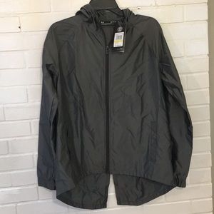 ✨NWT Grey Under Armour loose water resistant coat